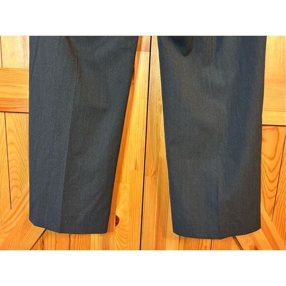 The Limited Pants Women Size 10 Cassidy Fit Gray Striped Classic Office Wear (81 - Picture 5 of 8